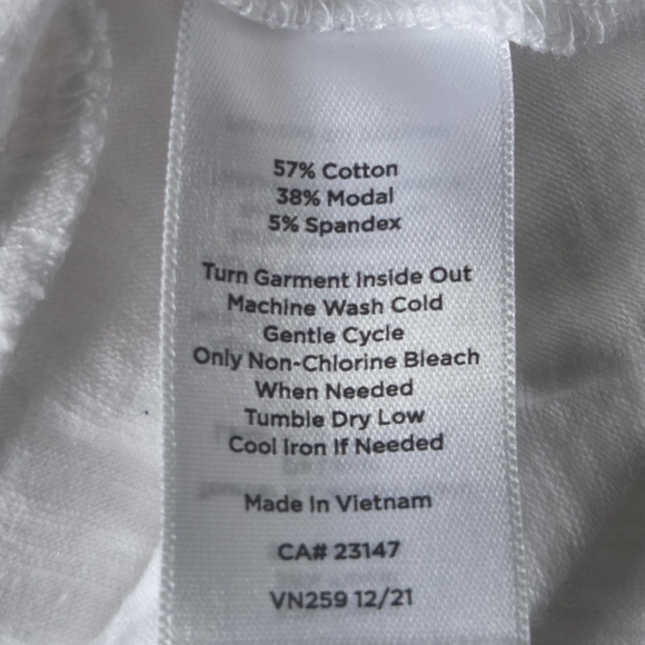 Talbots White Sleeveless Tank Top - Picture 2 of 6